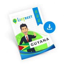 Guyana, Region list, best file