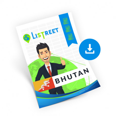 Bhutan, liggingdatabasis, beste lêer