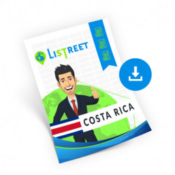 Costa Rica, liggingdatabasis, beste lêer