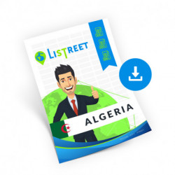 Algeria, Complete street list, best file