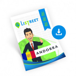 Andorra, Complete street list, best file