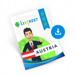 Austria, Complete street list, best file