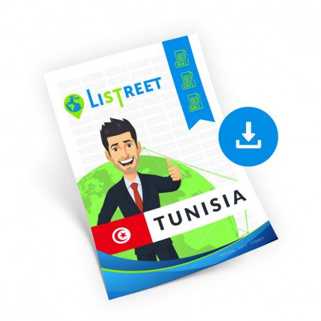 Tunisië, volledige lys, beste lêer